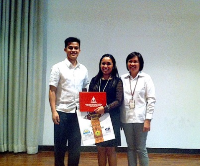 Dr. Rom Metila with UPCS President Ronnel Almazan and Dr. Amy Fajardo