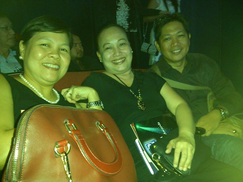 Prof. Vanessa Lusung-Oyzon, Dr. Maricris Acido-Muega, and Dr. Michael Arthus Muega at the KBP Golden Dove Awards Ceremony