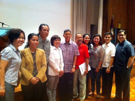 Symposium organizers and some participants