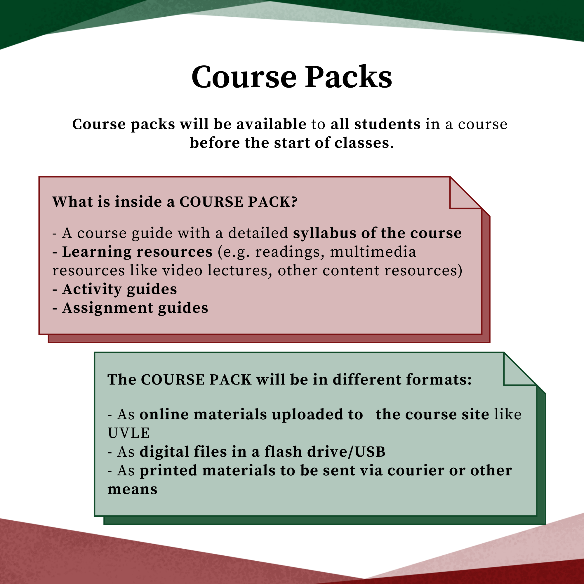 Infographics on Remote Learning for Students Set 1